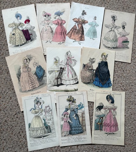 Lot french georgian - (10),