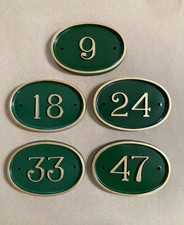 Large traditional cast oval