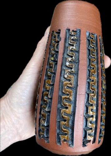 Vintage poole atlantis vase - atlantis,