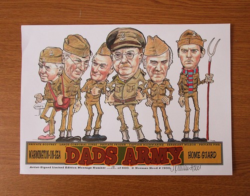 Dads army limited edition - a4,