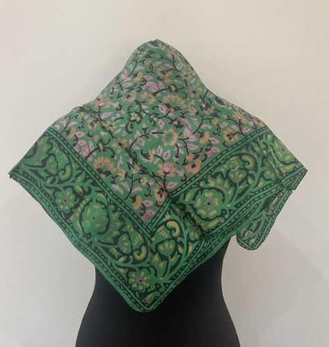 Lovely indian pure silk scarf - indian,