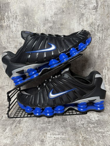 Nike shox black racer - nike, blue