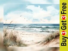 Coastal Serenity Art Print