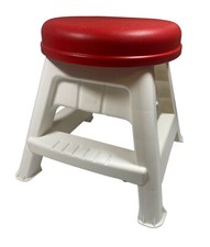 Step2 Kids Plastic Stool Red &