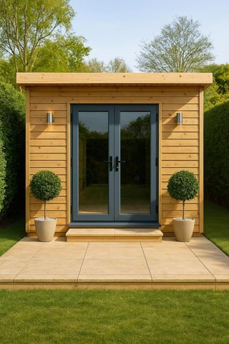 Aluminium french patio - patio, doors