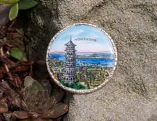 SMALL VINTAGE HAND MADE ENAMEL