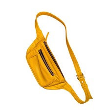 TopShop Bum Bag Yellow Leather