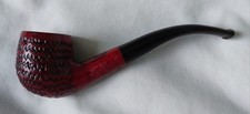Dr Plumb Lightweight Metal Filter Fishtail Carved Briar Smoking Pipe (DP515)