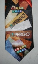 Color Tile Company Logo Pergo Flooring Mens Neck Tie - NEW!