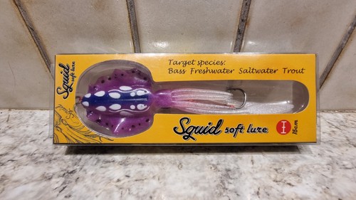 Soft squid bait - bait, uv