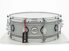 DW Design Series 14" x 5.5" Matte Aluminium Snare Drum