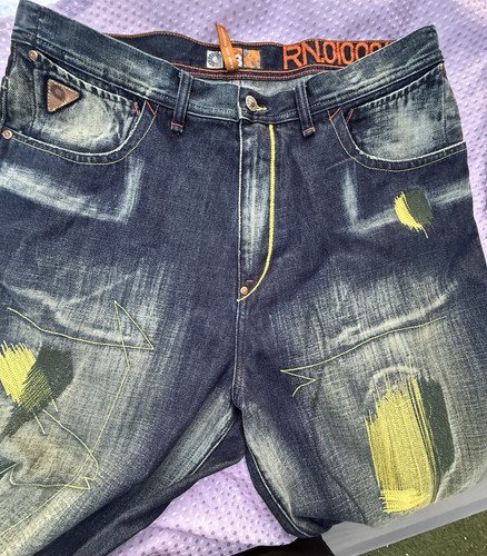 Akademiks denim jeans - denim, men