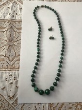 Malachite Gemstone Necklace