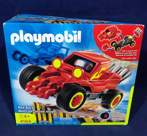 New red racer - racer, playmobil