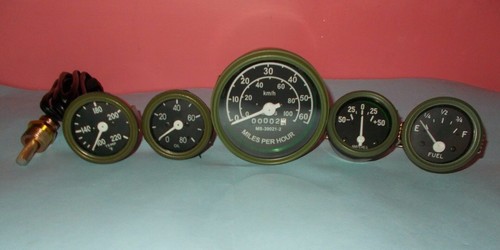 Willys jeep ford - ford, gauges