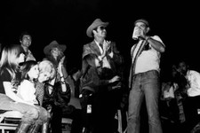 Willie Nelson performs on