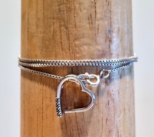 Hot Diamonds Romantic Open Heart Pendant on Box Chain 18.5"