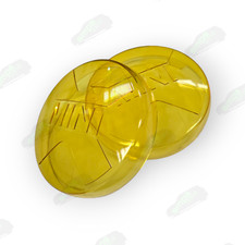 Mini Cooper Rally Fog Lamp Spot Light Cover, Yellow Clear Lens x2 Pcs, S JCW One