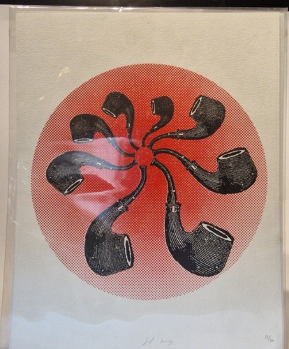 King risograph print ltd - print,