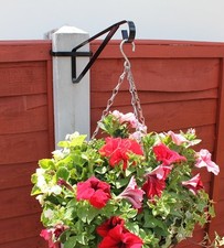 4 X HANGING BASKET BRACKETS