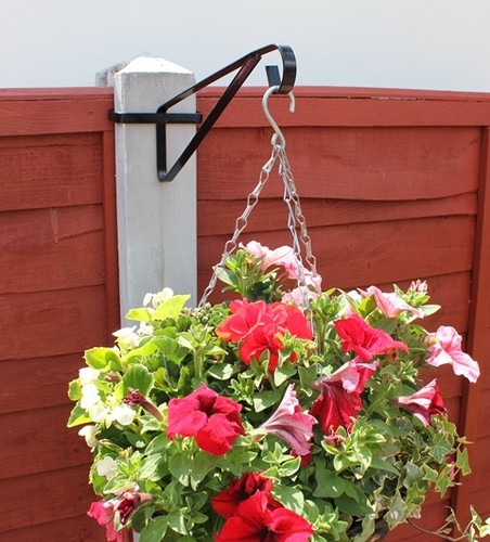 Hanging basket brackets - hanging,