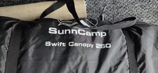 Suncamp Campervan Awning Sun Shade 260...New Poles And C Rail.