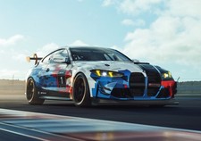 BMW M4 GT3 Evo Poster Print