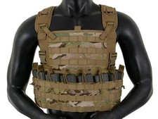 8 Fields Airsoft Rifleman Molle Chest Rig Harness CP ATP Holds 8 Mags