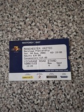 MATCH TICKET PREMIER LEAGUE