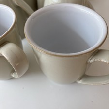 Denby England Linen Curved Mug