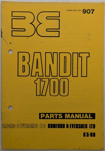 Original bomford bandit 1700 - original,