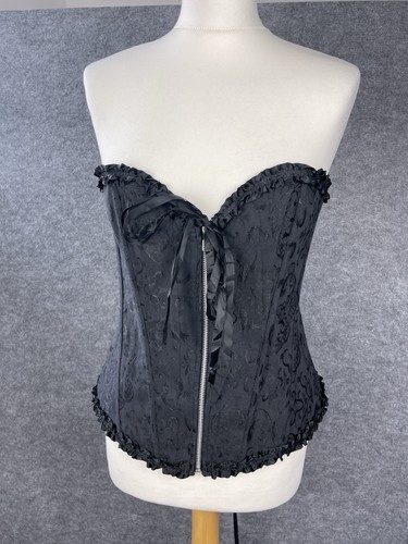 Gothic whimsical black floral - gothic,