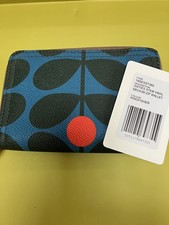 Orla Kiely 60s stem medium zip