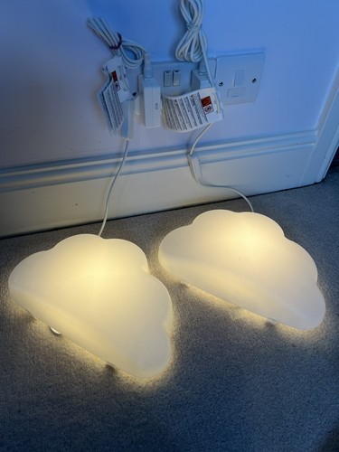 Ikea upplyst cloud shaped - 2,