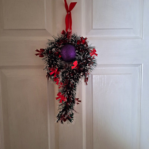 Small artificial tinsel - small,