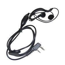 G Shape 2 Pin Earpiece Headset