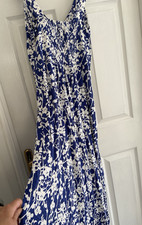 NWOT Oasis  White & Blue