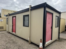 24ft Office Cabin / Changing Room Staff Welfare Container Portable Building