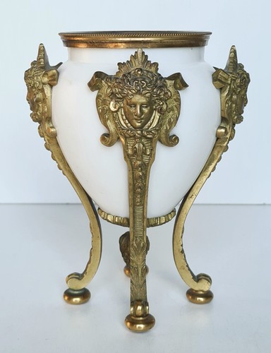 Antique scent burner gilded - antique, in
