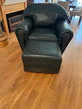 THOMASVILLE Large leather chair