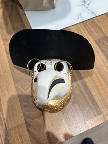Genuine venetian mask carta - by,