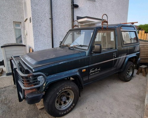 1992 daihatsu fourtrak tdx