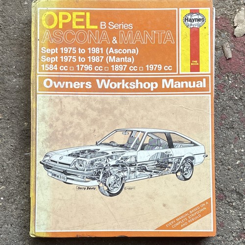 Opel series ascona - opel,