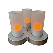 Philips Imageo Candlelight Set – Rechargeable LED Candles with Charging Base