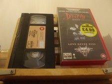 Vhs Tape - DRACULA "Love Never