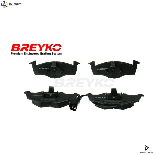 Brake pad set disc - set, q1586