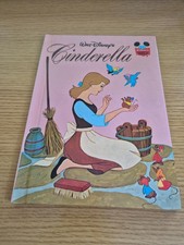 CINDERELLA: Walt Disney Wonderful World Of Reading (hardback) 1974