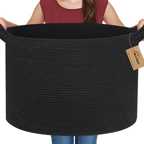 Megasket large black blanket - large,