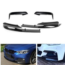 Front Spoiler Lip Fog Light Trim For BMW 3 Series F30 M Sport 2012-2018 CB Look