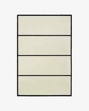 Hand tufted Brown  Modern Area